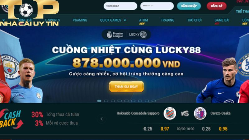 Lucky88 hướng dẫn đăng ký tài khoản