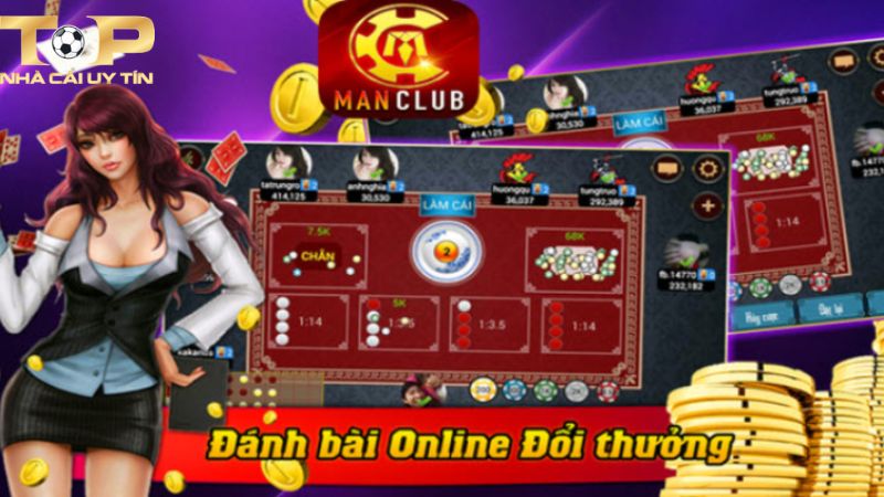 Đánh bài online dễ dàng tại Manclub 